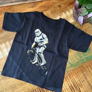 Stormtrooper black graphic t-shirt. SZ. 2T. NWT